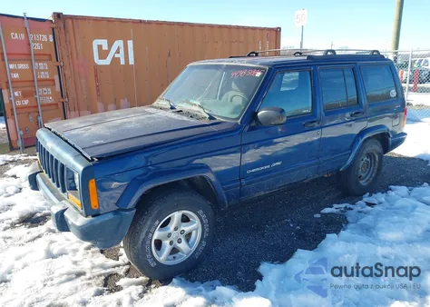 2001 Jeep Cherokee Limited/Sport z USA, uszkodzony, nr VIN 1J4FF58SX1L503721